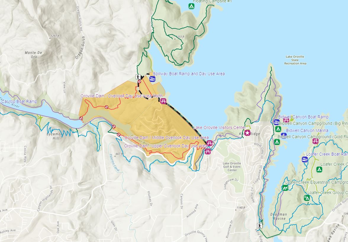 Lake Oroville Recreation