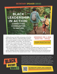 Secretary Speaker Series Flyer