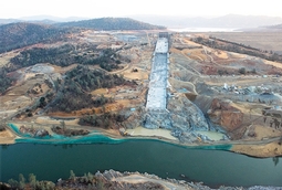 Lake Oroville spillways