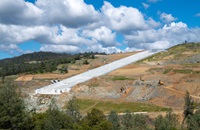 Fully reconstructed Oroville main spillway, March 2019