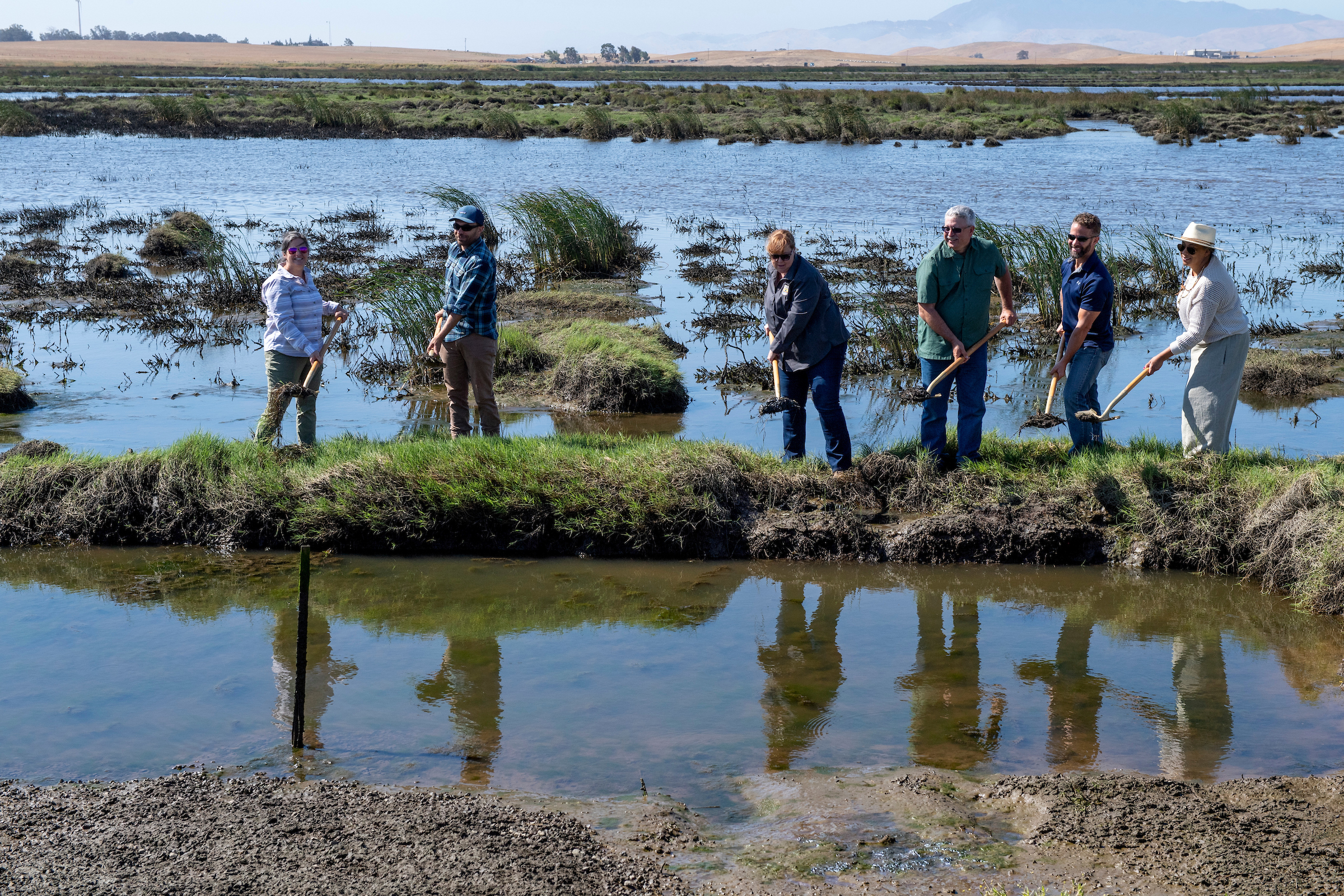 State Celebrates Two Tidal Habitat Restoration Projects 