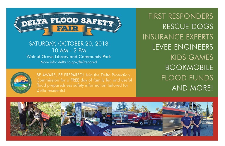 Delta Flood Safety Fair 2018 Poster
