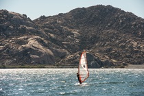 Windsurfing at Lake Perris 