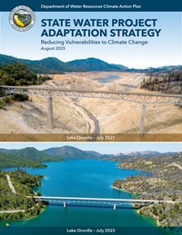 State Water Project Adaptation Strategy report cover.
