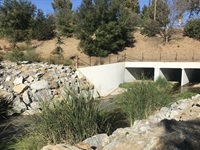 A view of Madera Creek located within the Proposition 1 Los Angeles/Ventura funding area. This creek was restored as part of the Upper Malibu Creek Watershed Restoration Project and funded under Proposition 84. 