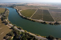 Aerial photo of the Delta.
