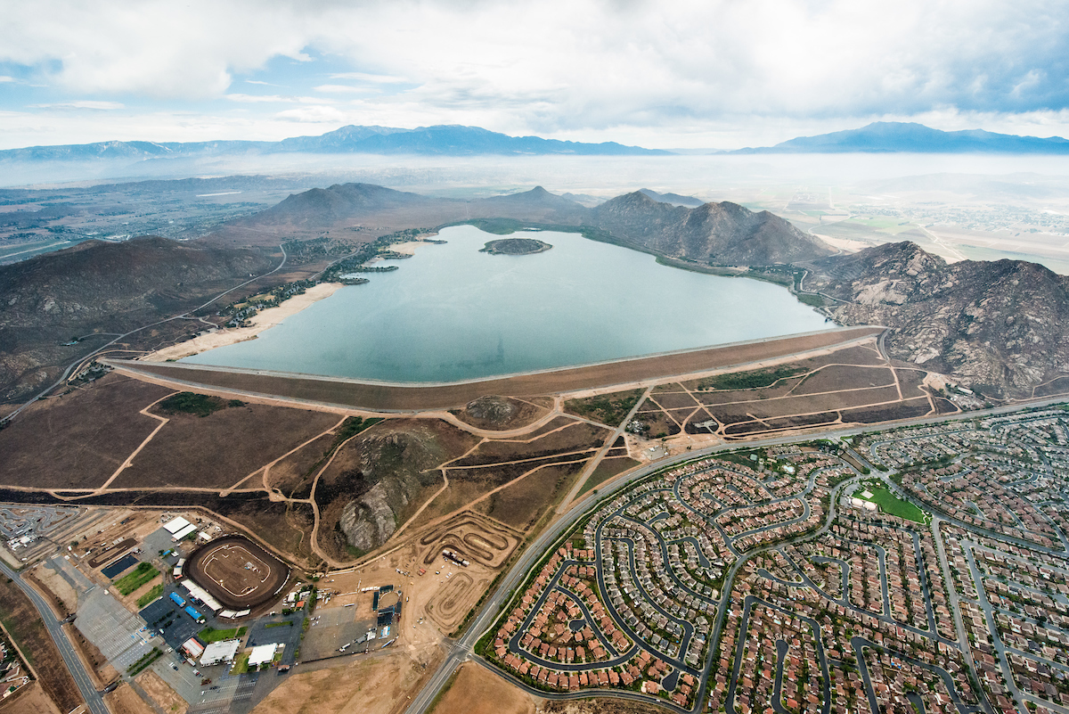 Retrofits to Perris Dam Reduces Seismic Risk