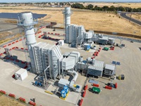 The Department of Water Resources has deployed four temporary power generator units like these, at two sites in Northern California: two here in Roseville and two in Yuba City. With a potential to place 120 Megawatts to the grid in minutes, it can potentially avoiding rolling outages. 