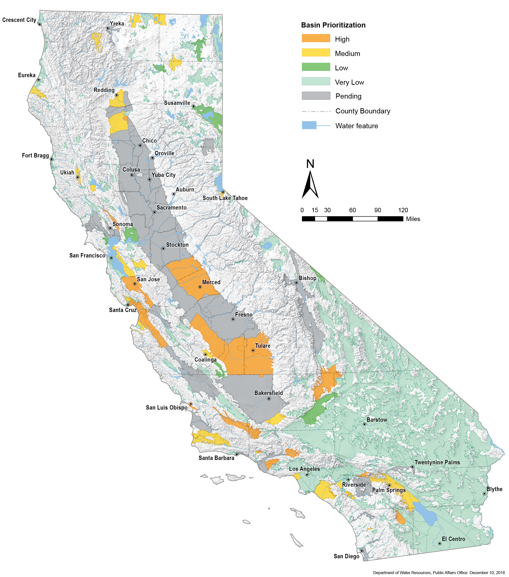 DRAFT 2018 SGMA Basin Prioritization
