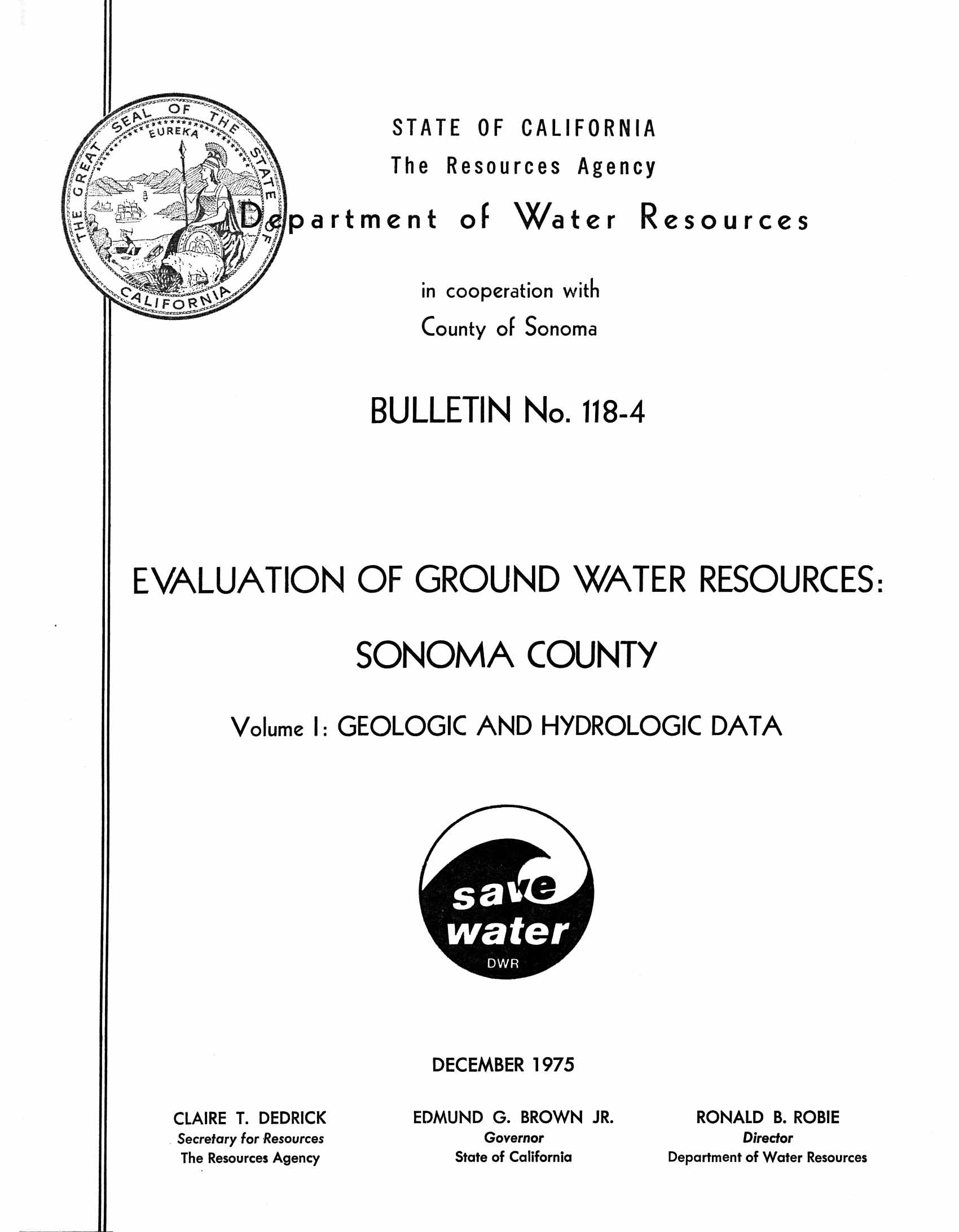 B-118-4 Geo Hydro 1975