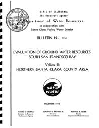 Cover of Santa Clara B118 report.