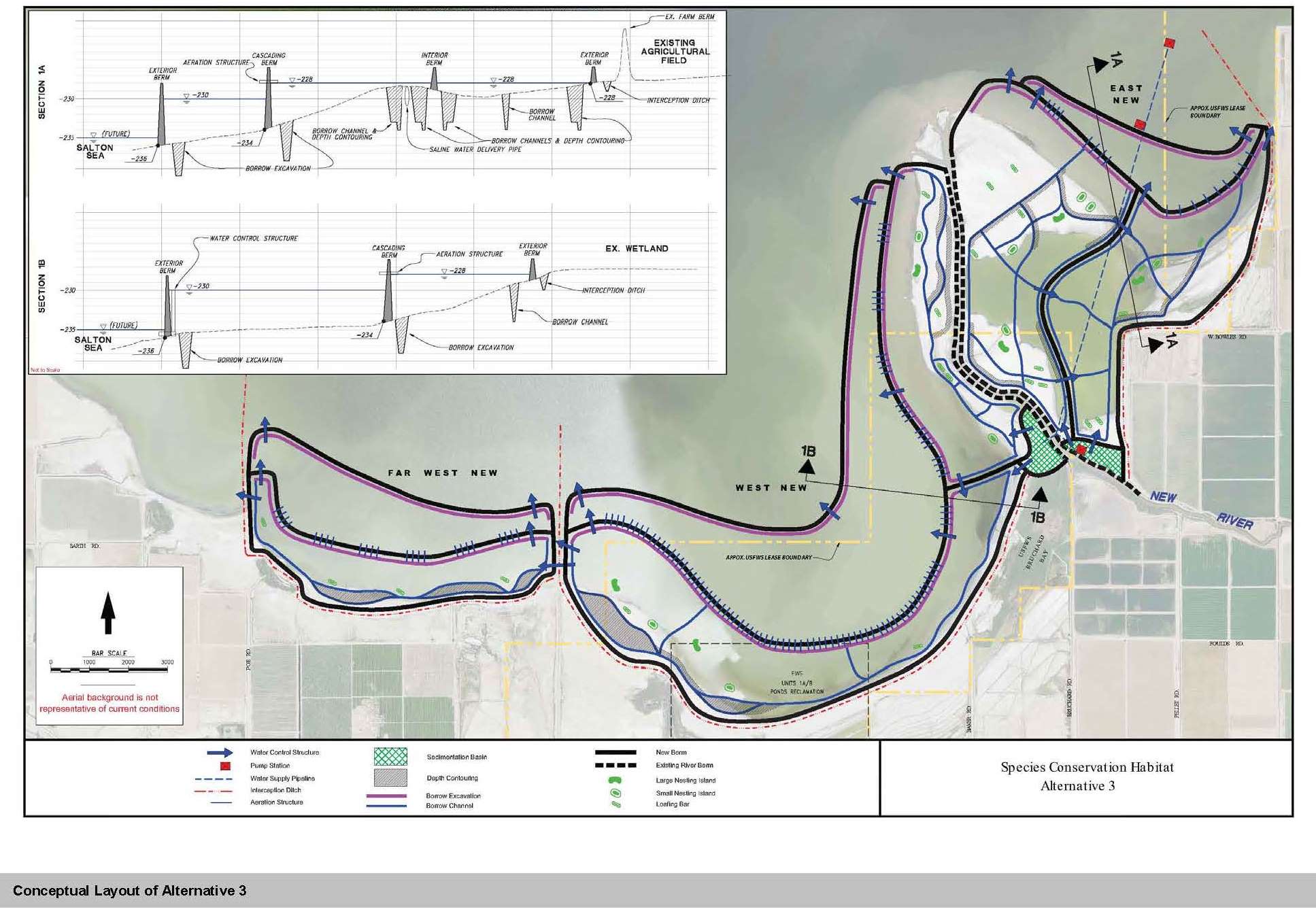 SCH New River East Draft Design from SCH EIS EIR 2011