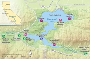 Silverwood Rv Park Map Silverwood Lake Recreation