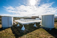 An atmospheric river observation is on-site at the Bodega Marine Laboratory in Bodega Bay, California. 