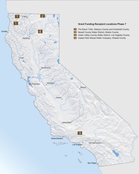 Grant Funding Recipient Locations Phase 7