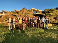 Winter outlook 2022 workshop attendees gather for a group photo.